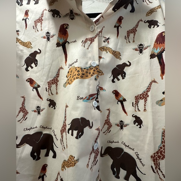 Safari print blouse - Picture 4 of 4